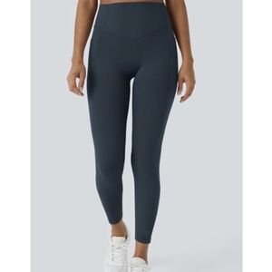 Halara SoCinched High Waisted Tummy Control Full Leggings Carbon Women's Medium